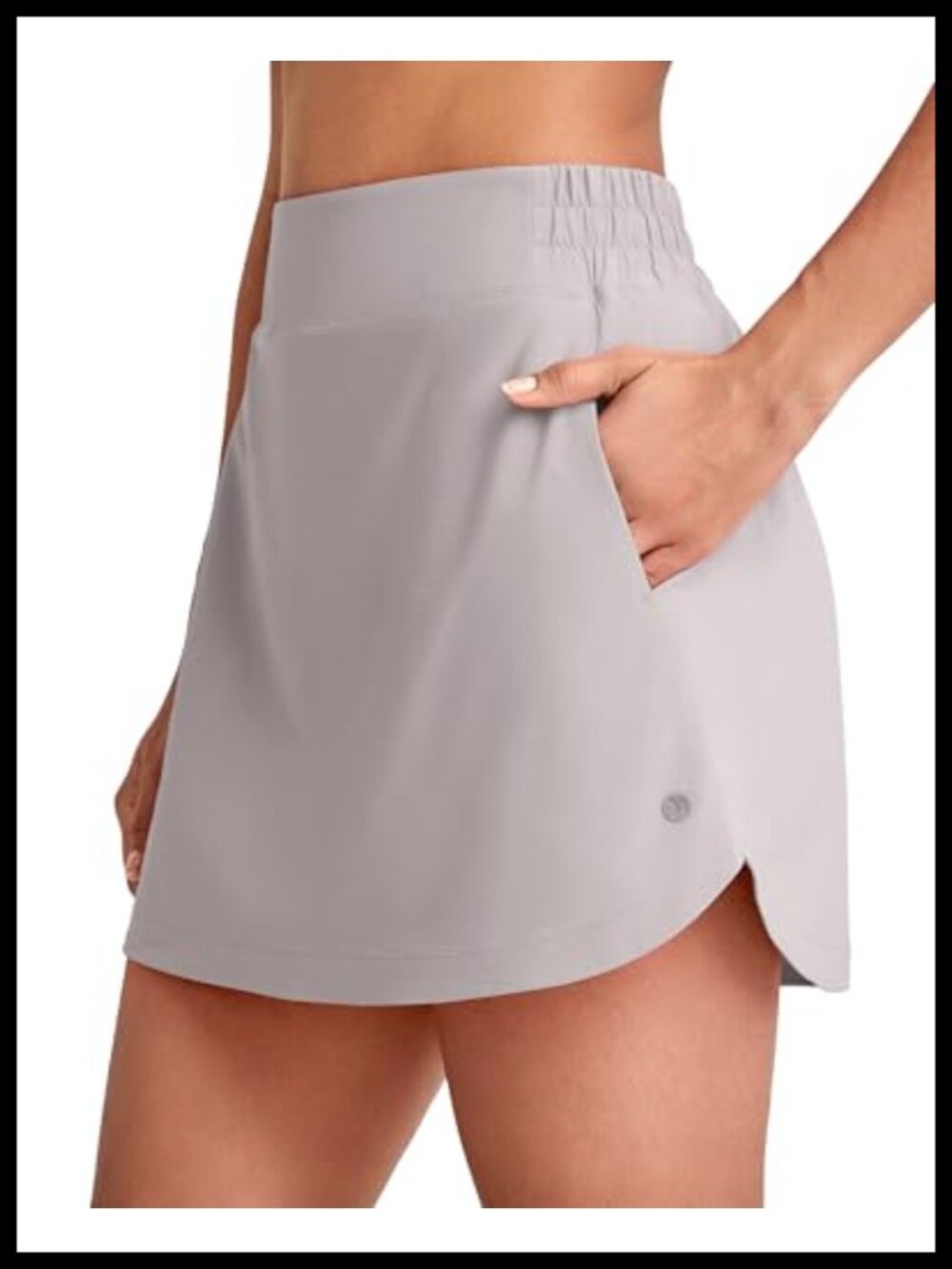 A-Line Golf Skirt for Women High Waist Tennis Skort with Pockets